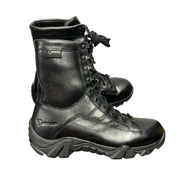 BATES GORE-TEX Black High-Top Boots MENS 9 - Picture 3 of 12